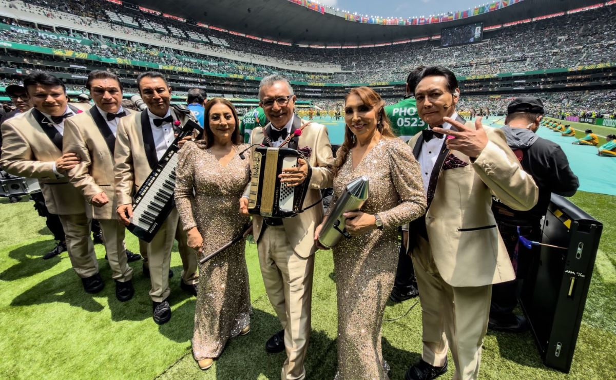 Los Ángeles Azules y Belinda brillan en la inauguración del Mundial 2026 Los Ángeles Azules y Belinda brillan en la inauguración del Mundial 2026