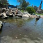 Pescadores acusan mancha de crudo en el río Pánuco; Pemex descarta que sea hidrocarburo