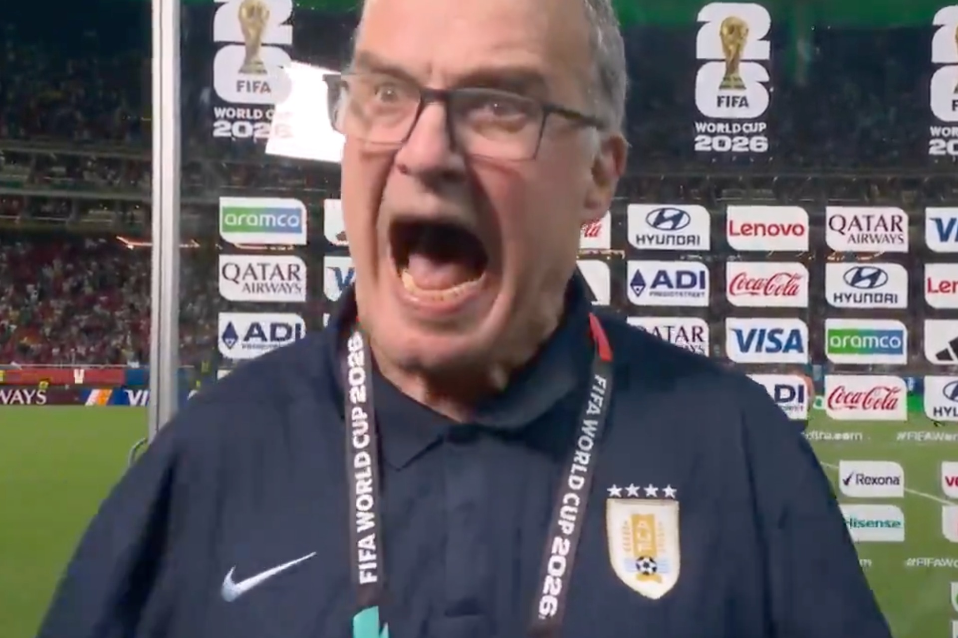 “¡Dale de una vez!”: El enojo de Bielsa tras la eliminación de Uruguay
