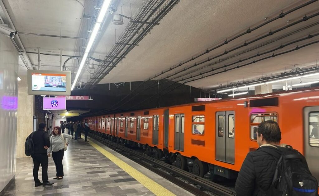 Metro CDMX reporta afluencia moderada en 7 líneas