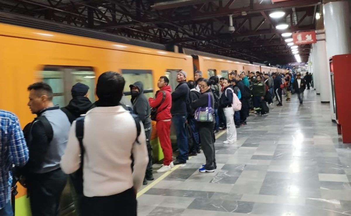 Metro CDMX reporta afluencia moderada en nueve líneas