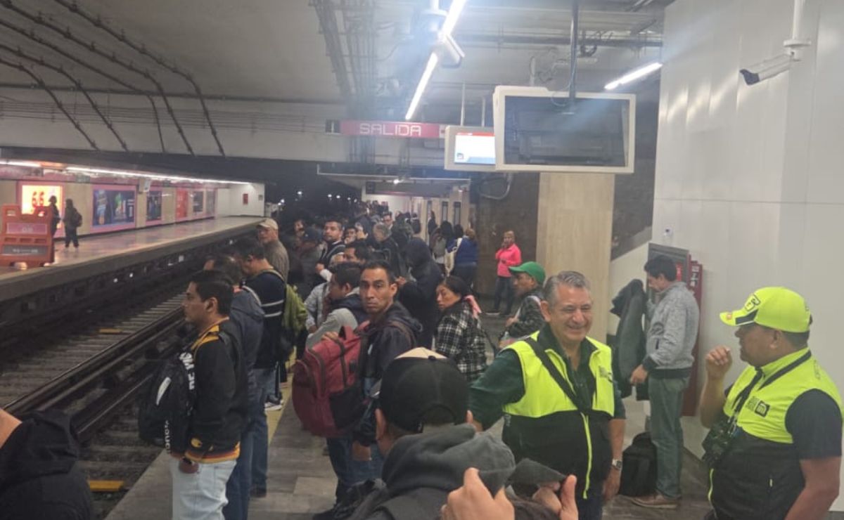 Metro CDMX reporta circulación constante de trenes en 6 líneas