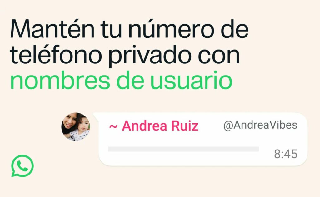 WhatsApp refuerza la privacidad, ¿qué son los nombres de usuario?