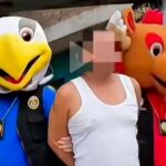 Video: Policías de Perú se disfrazan de mascotas del Mundial para detener a un narcotraficante