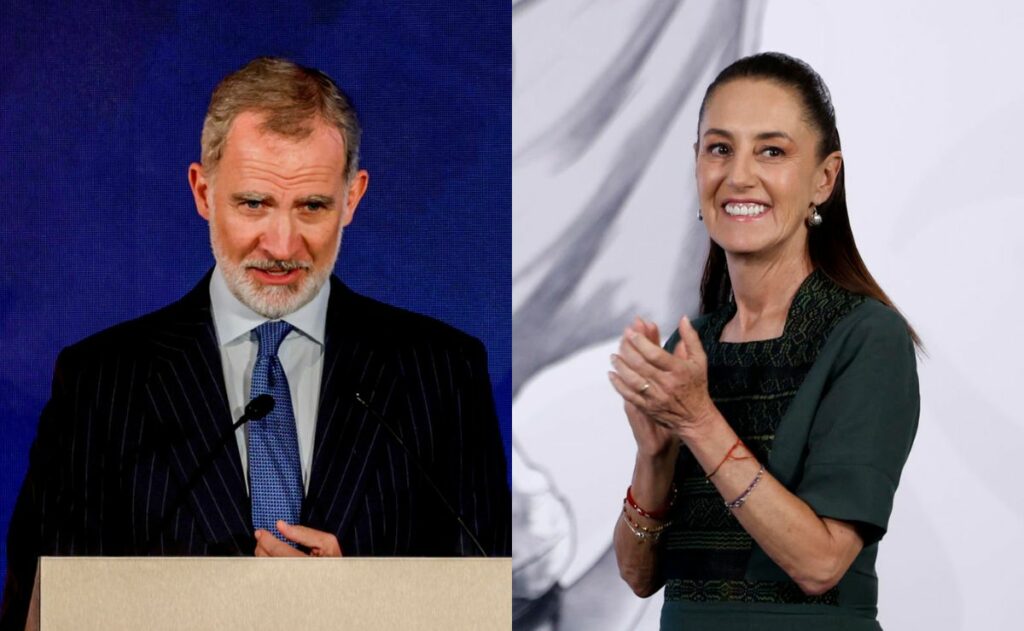 Rey Felipe VI de España confirma reunión con Sheinbaum