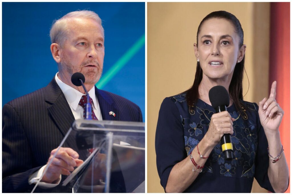 Sheinbaum responde a Ronald Johnson: “Que respete los asuntos internos de nuestro país”