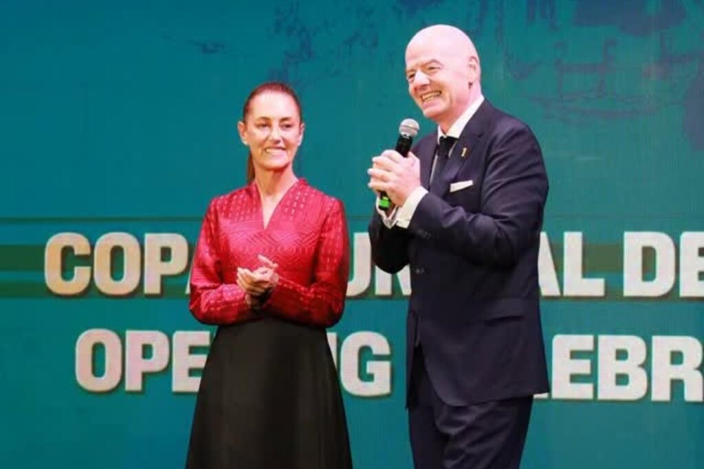 Sheinbaum: FIFA pagó más de un millón de pesos por cena en Castillo de Chapultepec