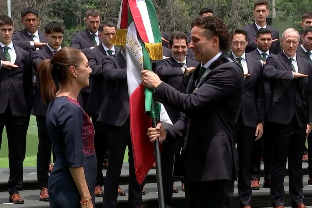 “Que su ejemplo inspire a millones”: Sheinbaum abandera a la Selección Mexicana que participará en el Mundial 2026