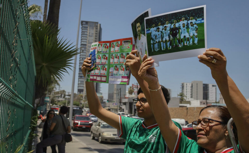 Tijuana recibe a la selección de Irán entre apoyo de fans y máxima seguridad