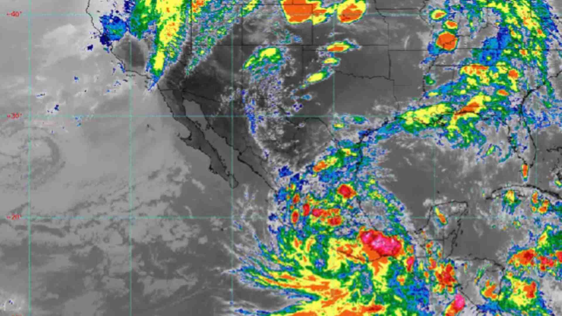 Tormenta “Boris” se acerca a la costa de Guerrero y dejará a su paso lluvias torrenciales