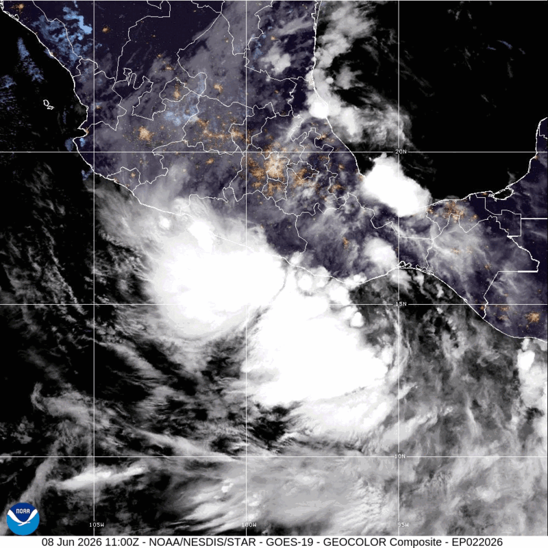 Activan el Plan DN-III-E en Chiapas, Oaxaca y Guerrero por lluvias de 'Boris' - tormenta-tropical-boris