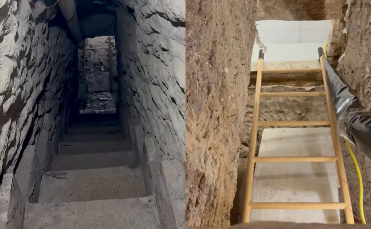 Aseguran sofisticado túnel para el tráfico de cocaína entre EEUU y México; hay 4 detenidos Aseguran sofisticado túnel para el tráfico de cocaína entre EEUU y México; hay 4 detenidos