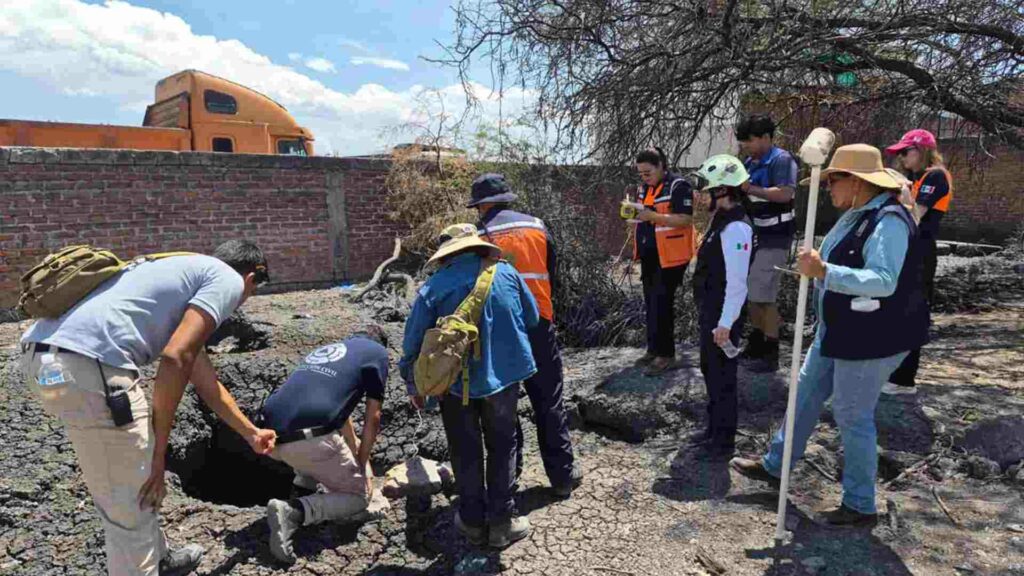 UNAM descarta nacimiento de un géiser o volcán en Michoacán