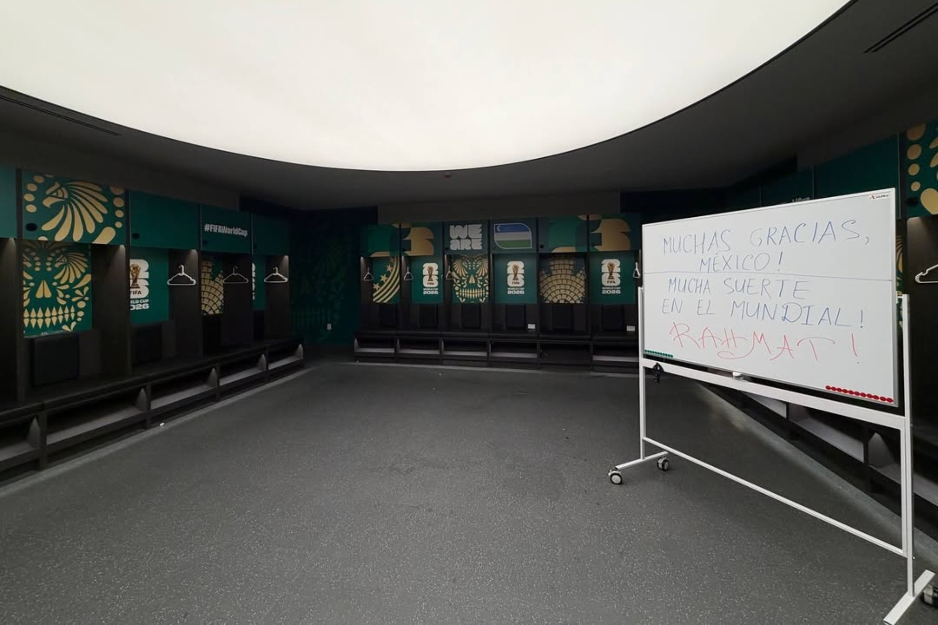 Uzbekistán deja mensaje emotivo a México para lo que resta del Mundial 2026