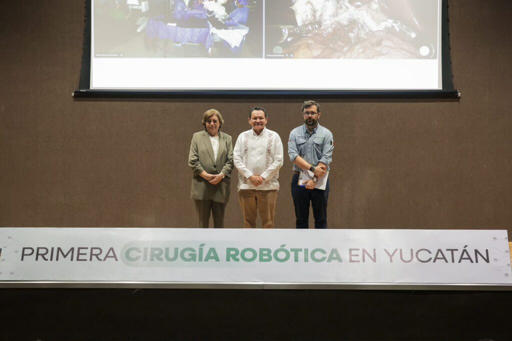 Realizan en Yucatán la primera cirugía robótica