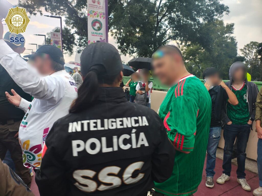 11 mil policías vigilaron CDMX el día de la inauguración del Mundial
