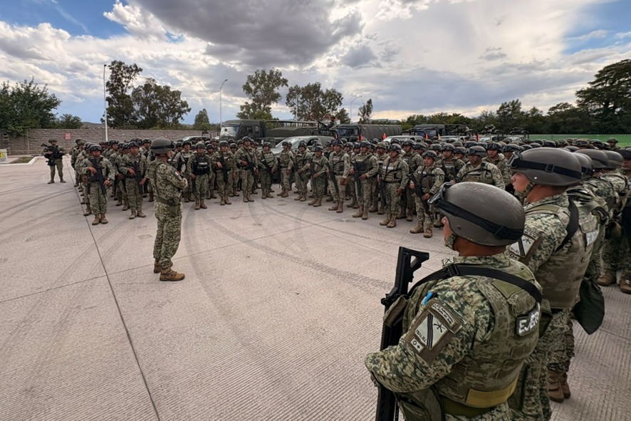 600 elementos del Ejército Mexicano refuerzan seguridad en Durango
