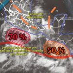 Refuerzan acciones preventivas en Oaxaca por zonas de baja presión en el Pacífico