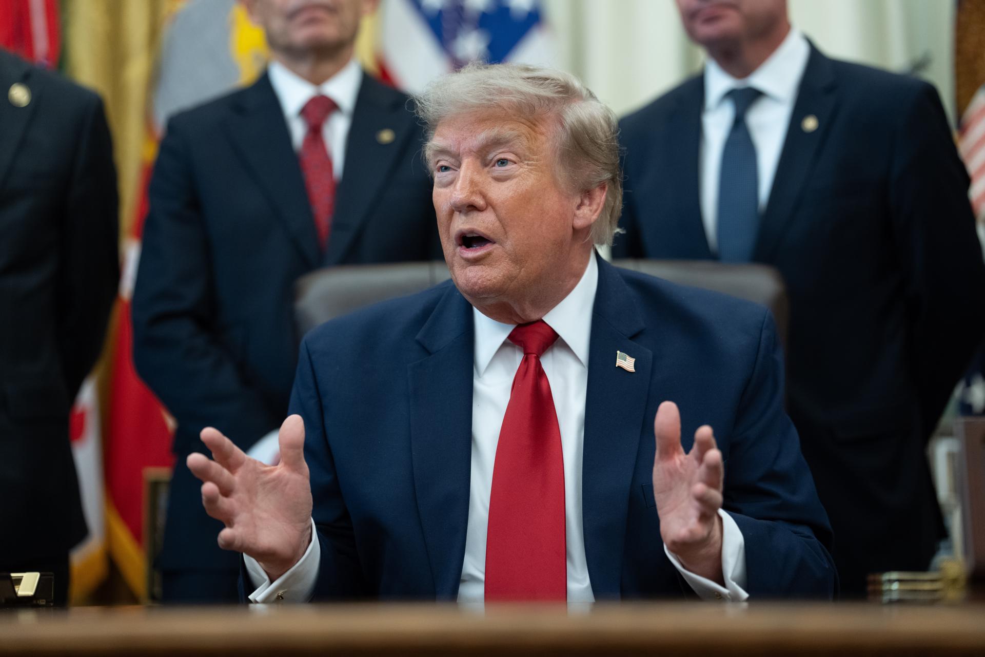 Trump afirma que sin él y Netanyahu “Israel ya no existiría”