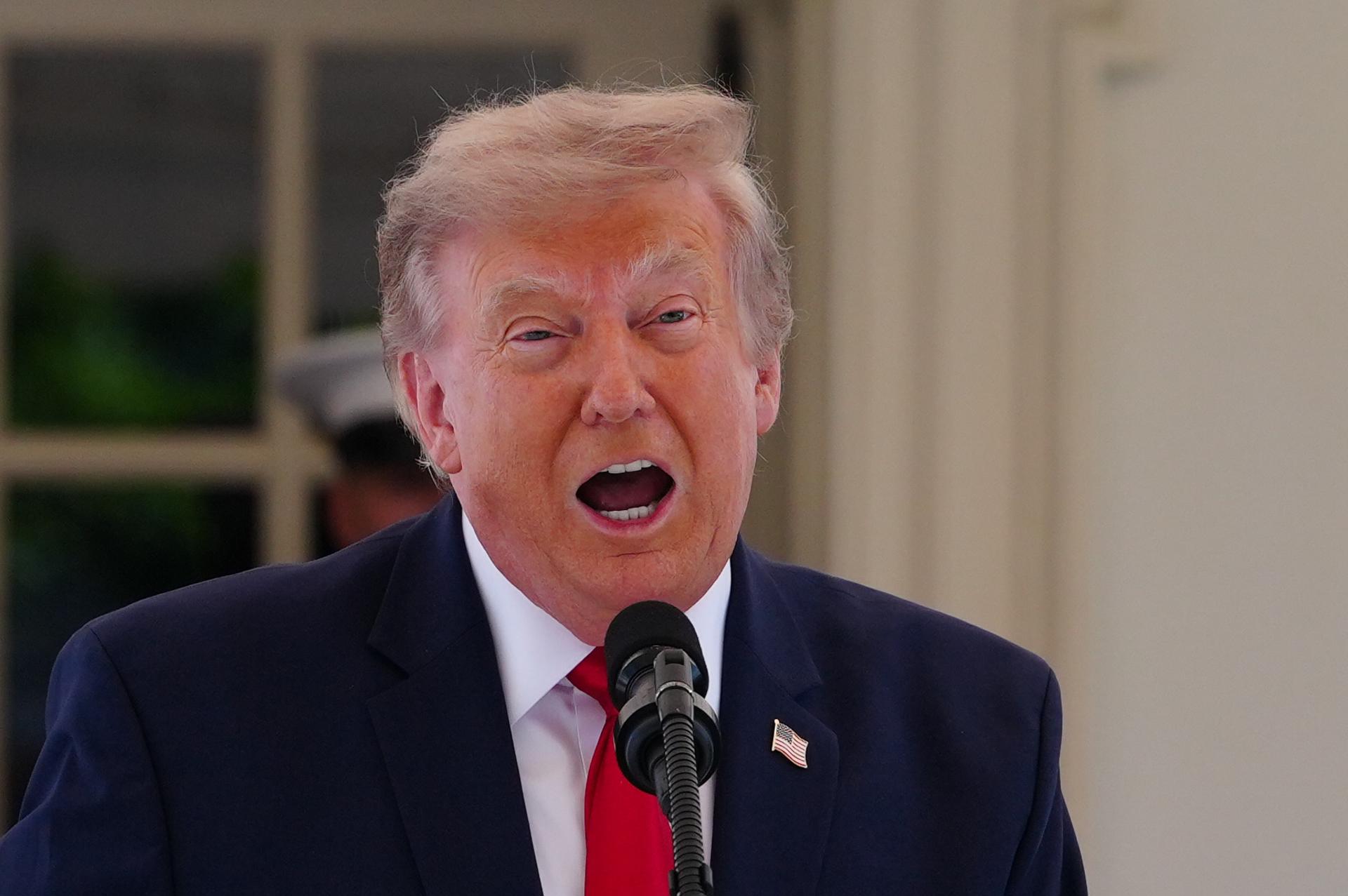 Trump dice que Irán buscó que las negociaciones continúen pese a un acuerdo alcanzado con EE.UU.