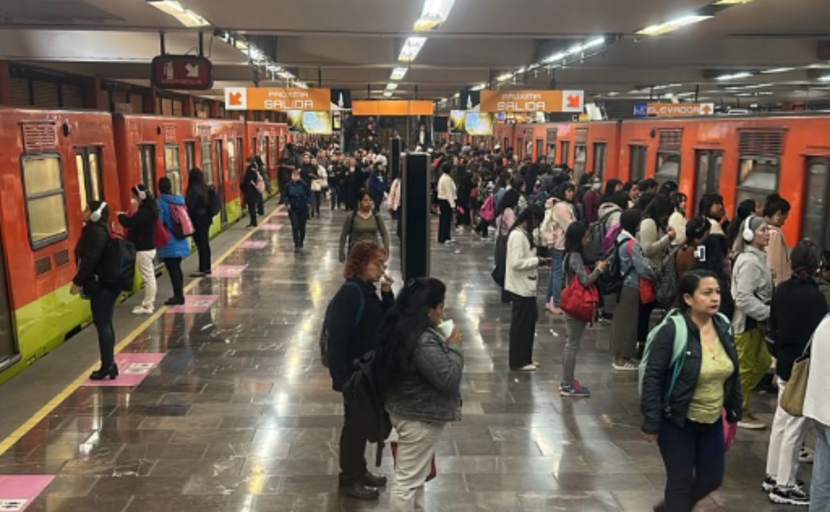 Metro CDMX, con dosificación de usuarios en ocho líneas