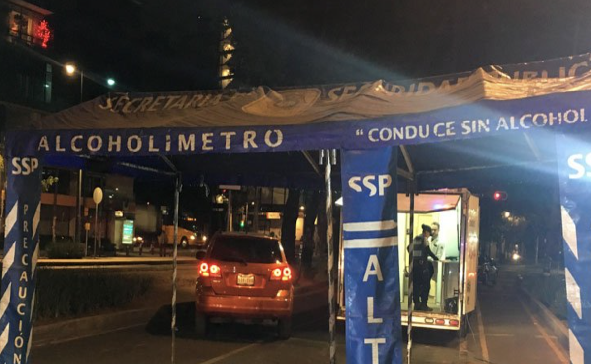 Alcoholímetro mundialista deja 891 conductores sancionados en la CDMX