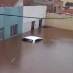 Video: Tormenta en Tepatitlán inunda casas y autos; mujer fue arrastrada por la corriente