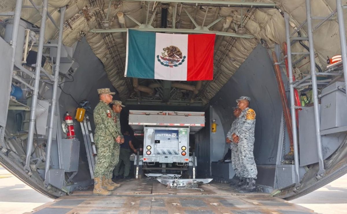 Aviones de la Fuerza Aérea Mexicana despegan rumbo a Venezuela con ayuda humanitaria Aviones de la Fuerza Aérea Mexicana despegan rumbo a Venezuela con ayuda humanitaria