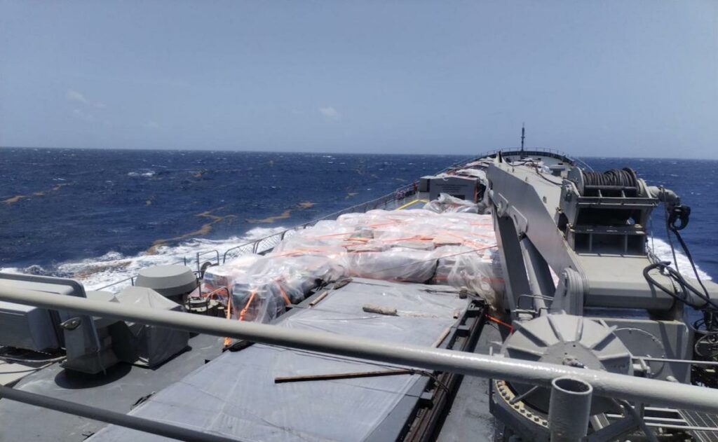 Buques de la Armada de México llevan más de 388 toneladas de ayuda humanitaria a Venezuela