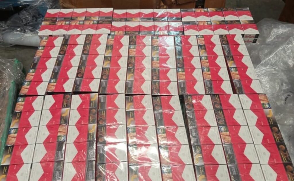 México y EE.UU. decomisan 60 mil cajetillas de cigarros en el AIFA