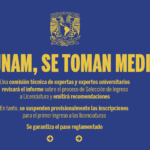 Gaceta: En la UNAM se toman medidas