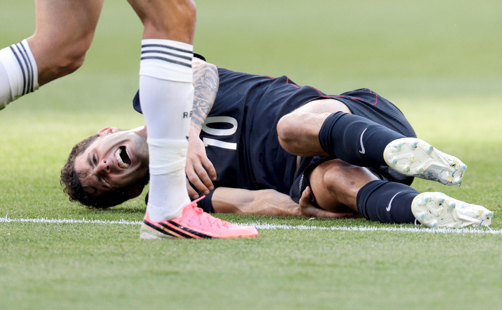Christian Pulisic sufre microfractura en la pierna derecha