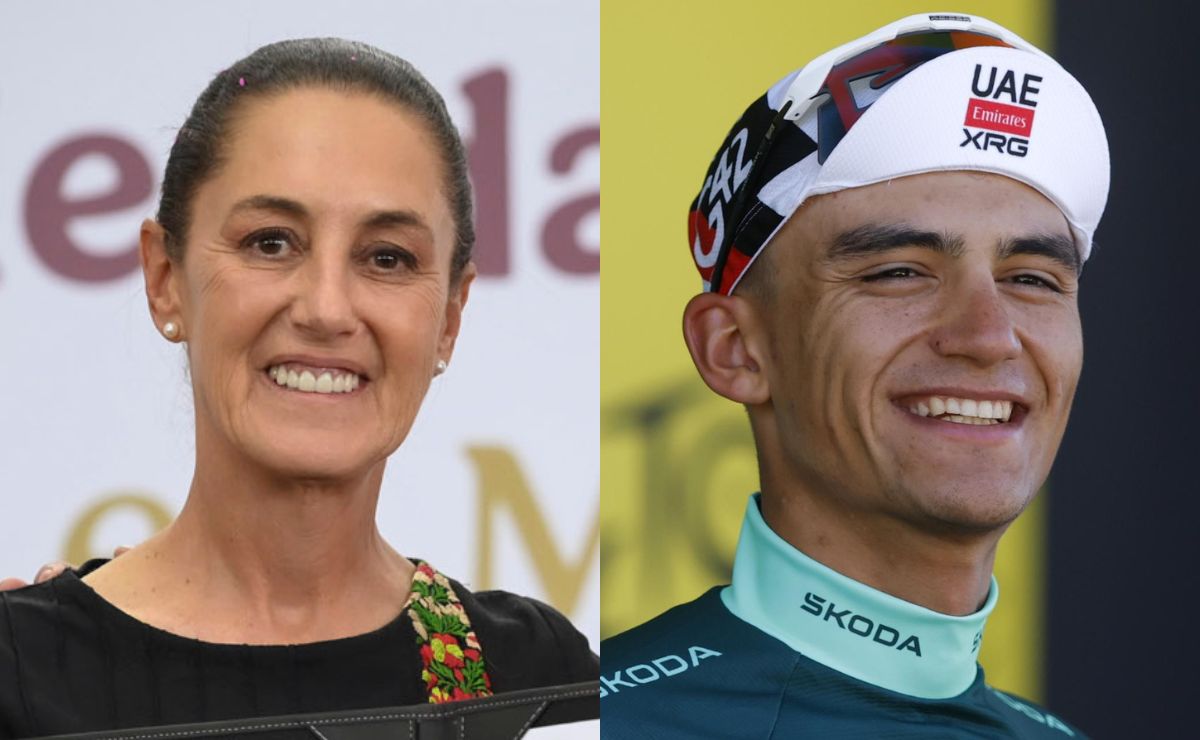 Sheinbaum felicita a Isaac del Toro por victoria en el Tour de Francia