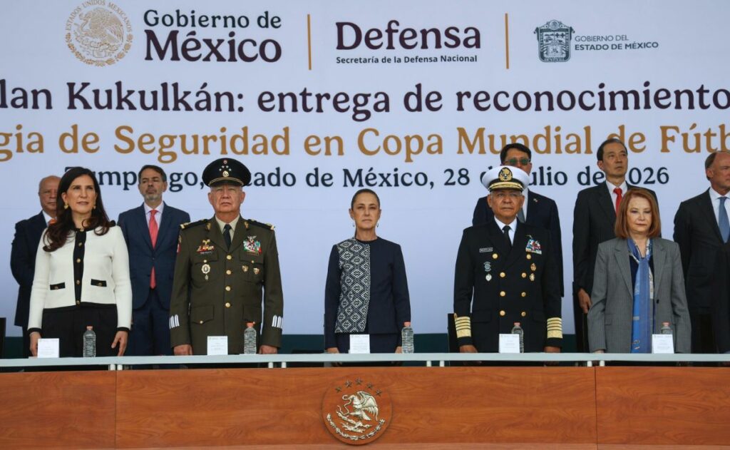 Sheinbaum reconoce a servidores públicos que participaron en el Plan Kukulkán para el Mundial 2026