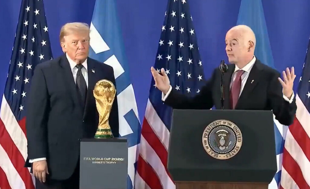 Trump busca impulsar a Infantino para liderar la ONU, según el New York Post