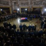 Trump, Netanyahu y Zelenski asisten al funeral del influyente senador Lindsey Graham