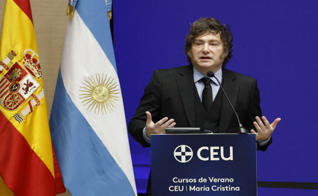 Del futbol al populismo de ultraderecha: Milei explota la derrota del Mundial para promoverse