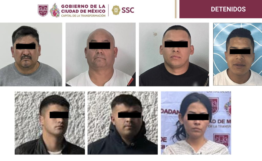 Desarticulan presunta célula criminal que operaba en tres alcaldías de CDMX