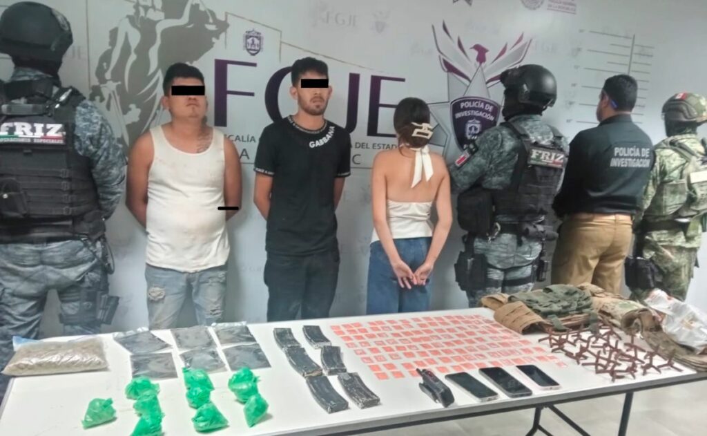 Detienen a 3 presuntos implicados en masacre de Zacatecas