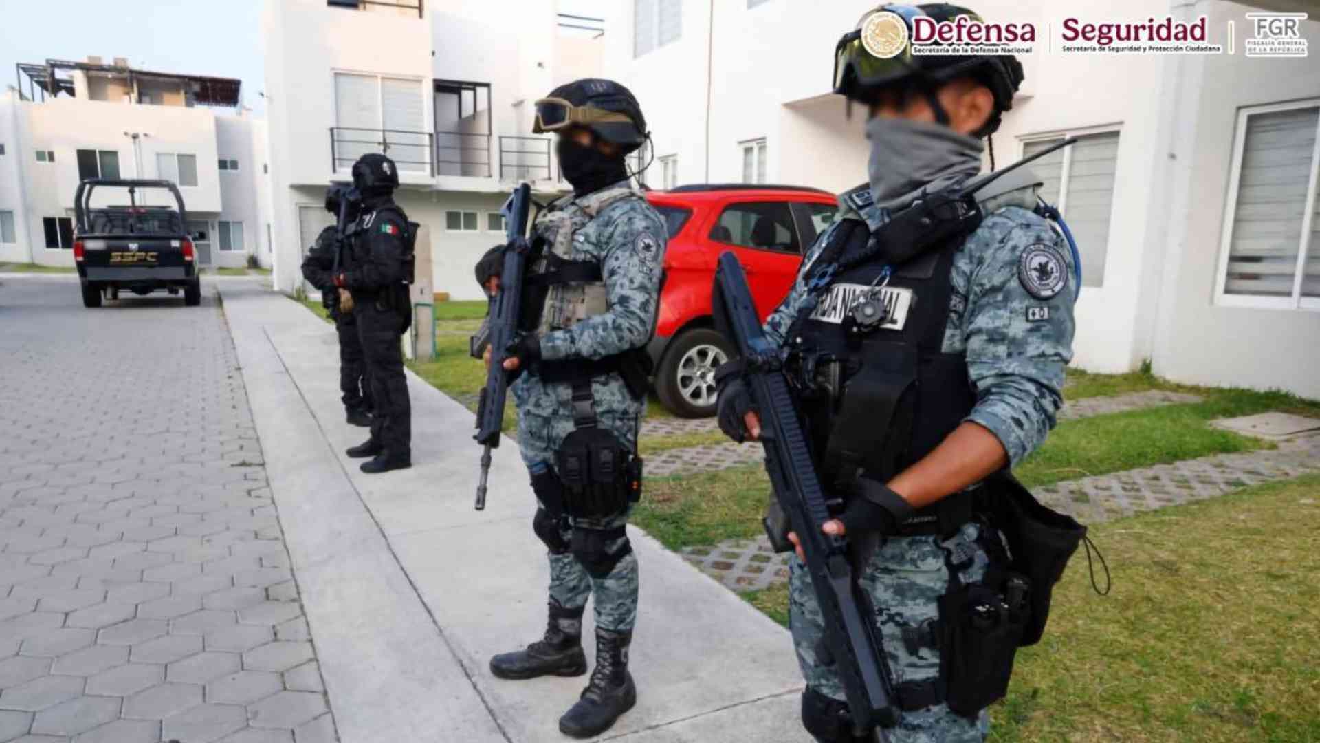 Detienen a seis presuntos miembros de “La Empresa” durante operativo contra la extorsión en Morelos