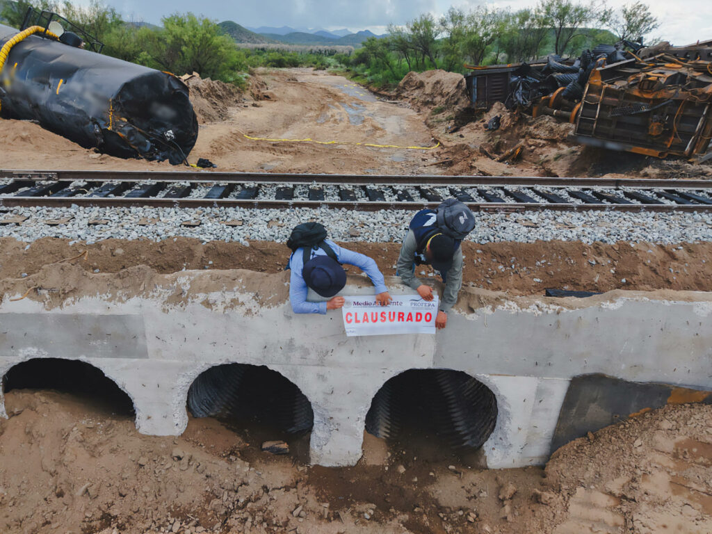 Grupo México Transportes debe reparar daño ambiental por derrame de químicos en Sonora
