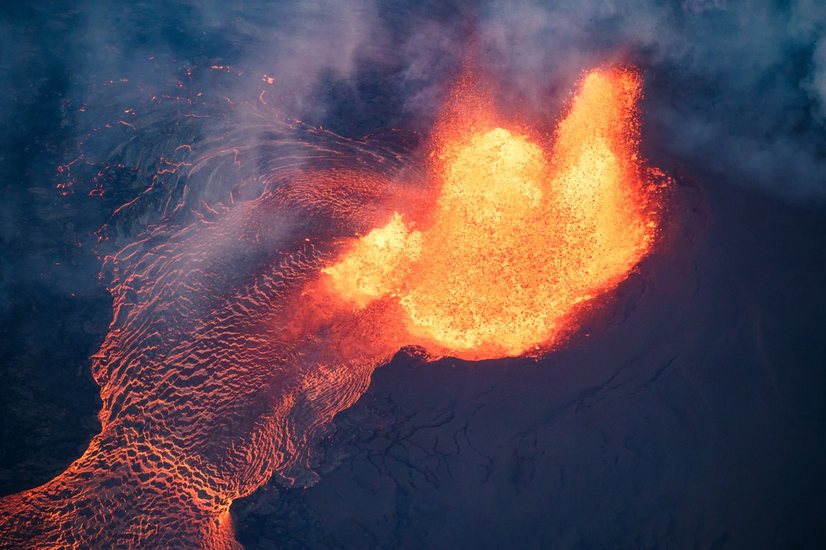 El volcán Kilauea vuelve a entrar en erupción El volcán Kilauea vuelve a entrar en erupción