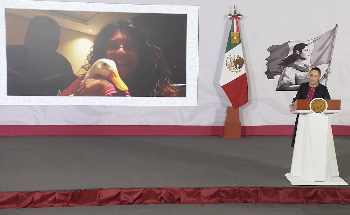 Familia del Pato ‘Merlín’ recibe hogar del INVI tras vivir en un local de la CDMX