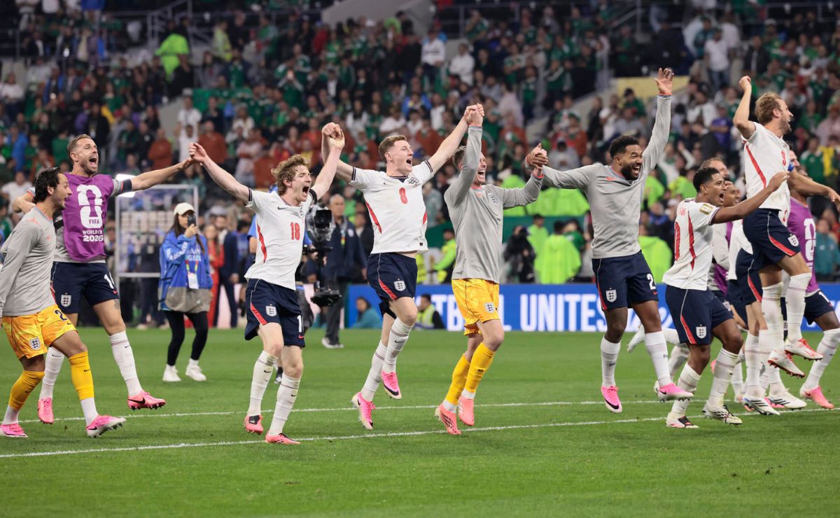 "No podías apartar la vista del partido", dice Trump sobre el México vs Inglaterra - festejo-de-inglaterra-por-triunfo-sobre-mexico