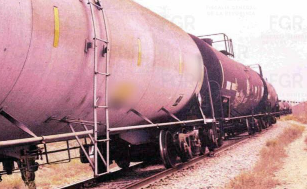 FGR identifica red ferroviaria de contrabando de hidrocarburos con alcance interestatal