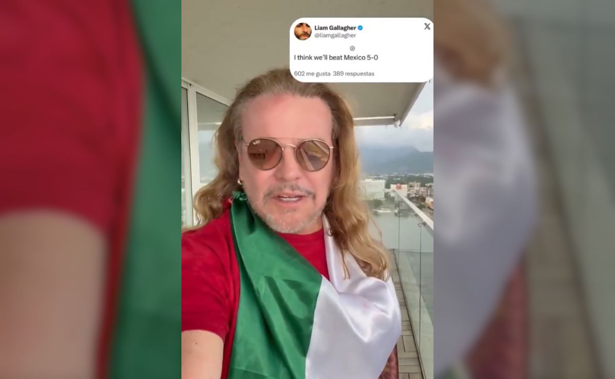 México vs Inglaterra enfrenta a Fher de Maná y Liam Gallagher México vs Inglaterra enfrenta a Fher de Maná y Liam Gallagher