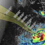 Genevieve se intensifica a huracán categoría 1 frente al Pacífico mexicano