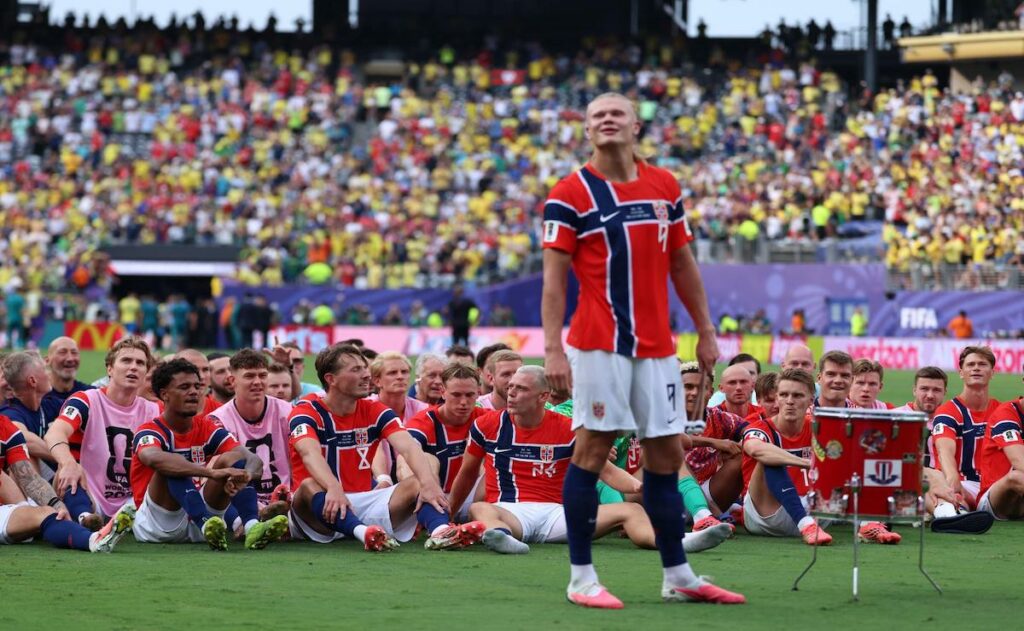 “Tengo que pellizcarme para creer que es real”: Haaland celebra la hazaña de Noruega ante Brasil - haaland-celebra-la-hazana-de-noruega-ante-brasil-3-1024x631