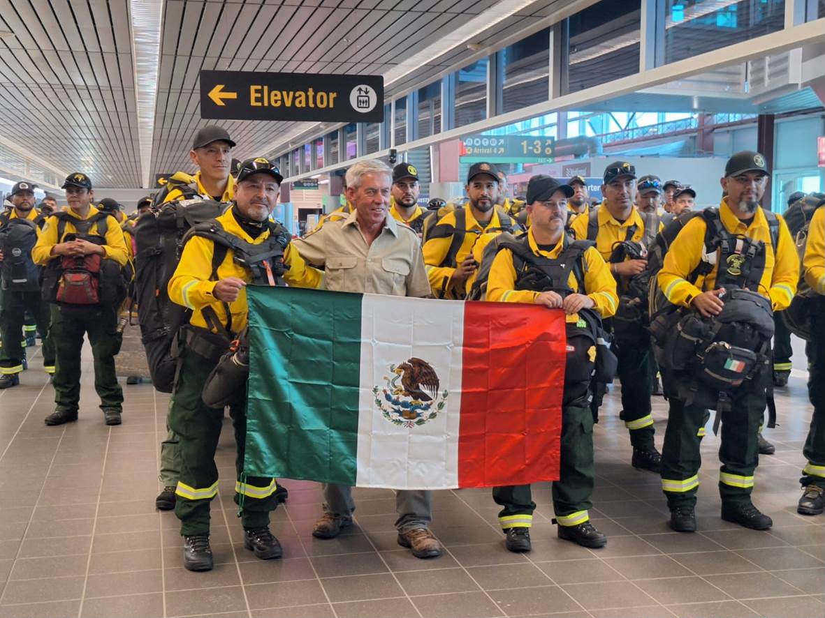 Ontario agradece a México el despliegue de 100 bomberos para atender incendios forestales Ontario agradece a México el despliegue de 100 bomberos para atender incendios forestales