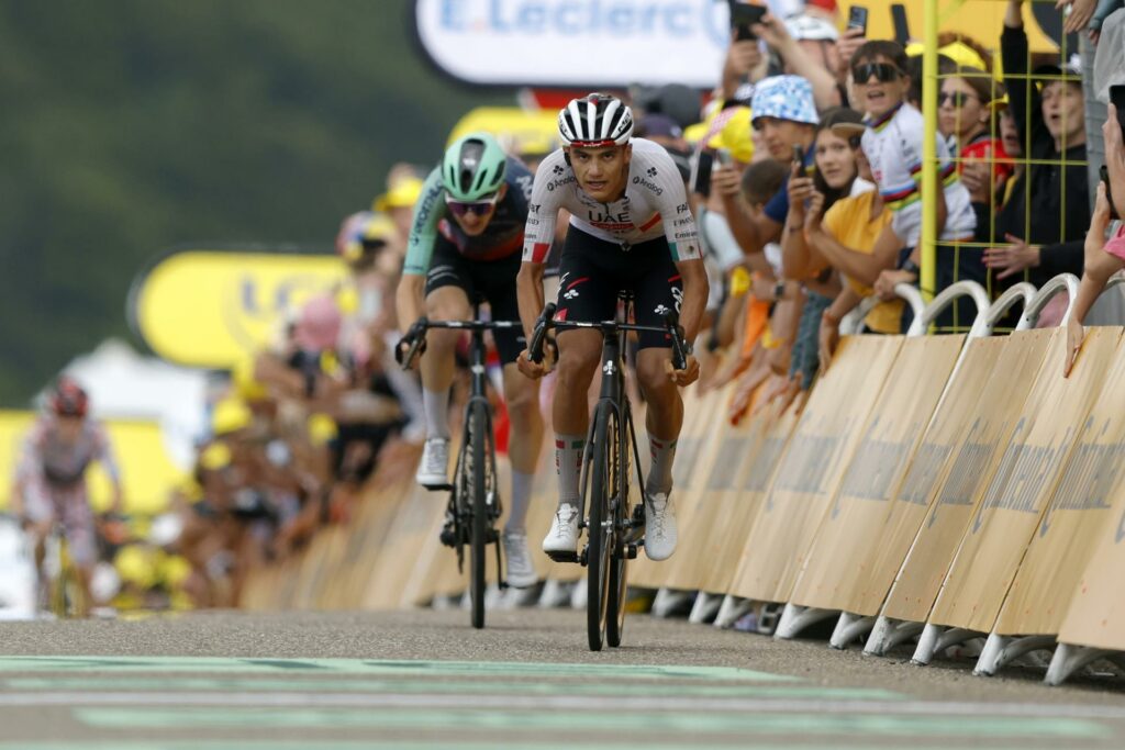 Tour de Francia 2026: Isaac del Toro sube al podio en la Etapa 14